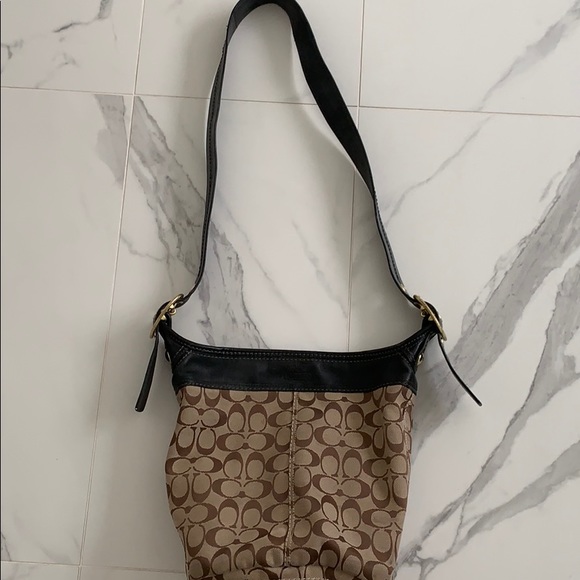 Medium coach bucket bag - Picture 2 of 3